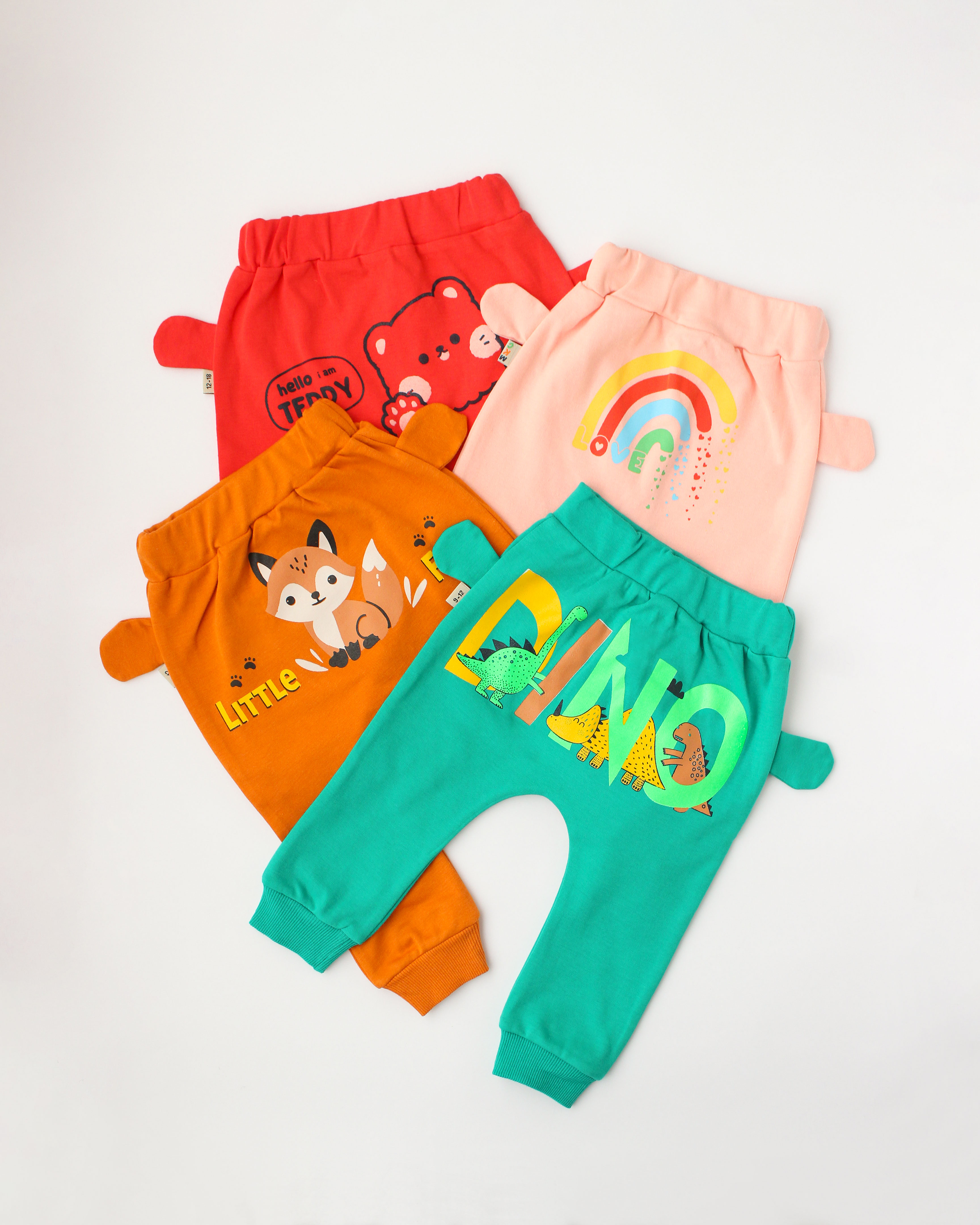 شلوار راحتی بچه‌ گانه (شلوار گوش دار)