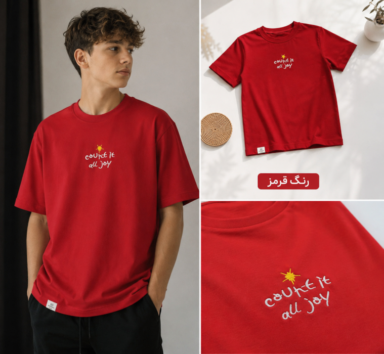 تیشرت لش بچه‌گانه مدل Count It All Joy - تصویر محصول